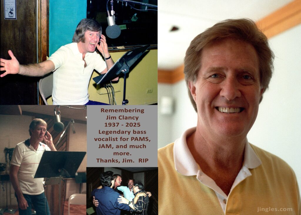 Tributes paid to jingle singer and Vocal Majority founder Jim Clancy